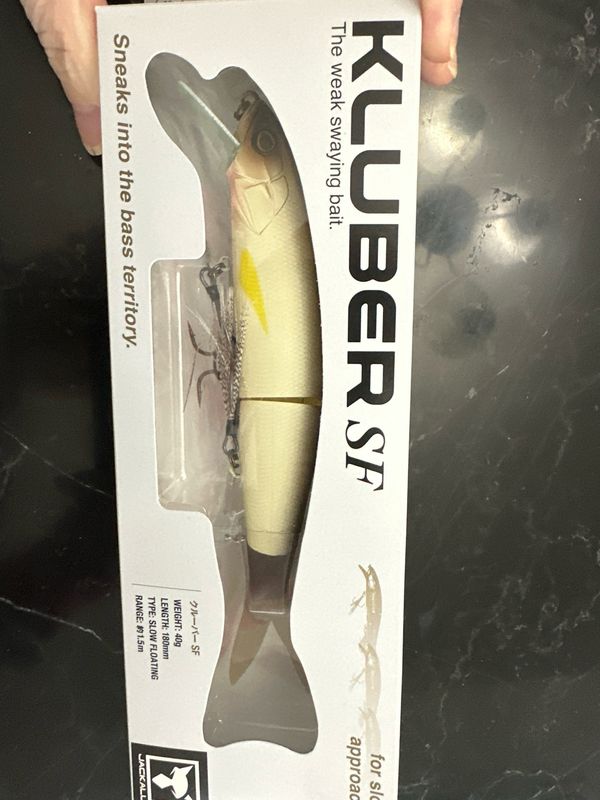Jackall Kluber SF Classical Japan Bait. 180mm 40g (Just Over 7” 1-3/7oz). Brand New, Max Depth 1.5m (approx 5’) Exact Bait In Pics. NIP