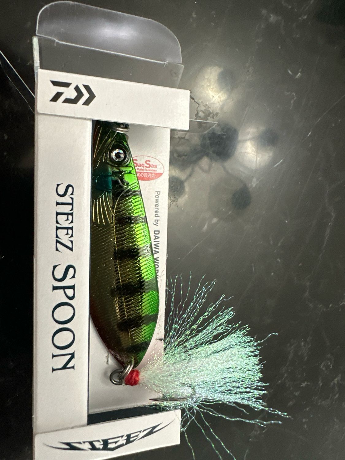 Daiwa Steez Spoon Just Over 3/4oz, 22g, 81mm (approx 3.2”) Exact Bait In Pics. New In Box.