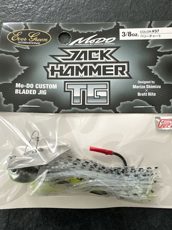 Ever Green Jack Hammer TG 3/8oz #37 Bladed Jig