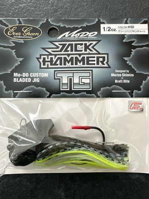 EverGreen Jackhammer Jack Hammer TG 1/2oz #40 Bladed Jig
