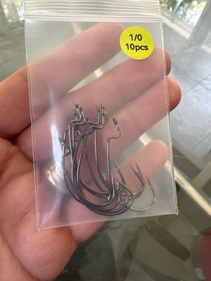 Gamakatsu Hooks 1/0 10pcs/pack