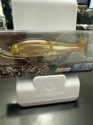 Gan Craft Jointed Claw 128 #27 ChiAyu. 5” 3/4oz With Spare Tail Included. Most Popular “S” Style Swimbait In Japan. NIP