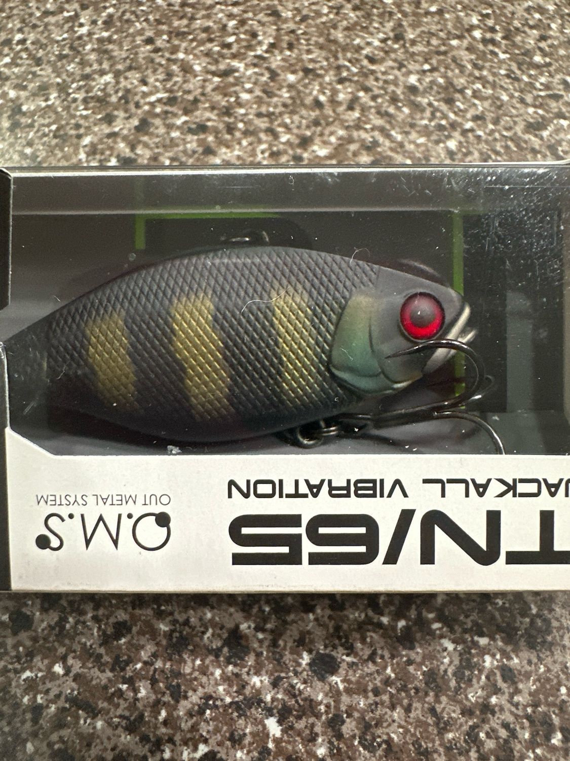 Jackall TN65 Full Tungsten Black King Gill. 64mm 15g (2.5”, .53oz). Phenomenally Effective JDM Lipless Crankbait. NIP