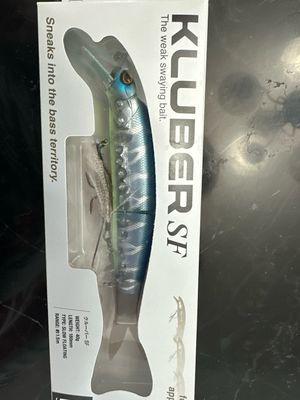Jackall Kluber SF Devil's Clear 180mm 40g (just Over 7”, 1-3/7oz) Exact Bait In Pics. Max Depth 1.5m (approx 5’). NIP