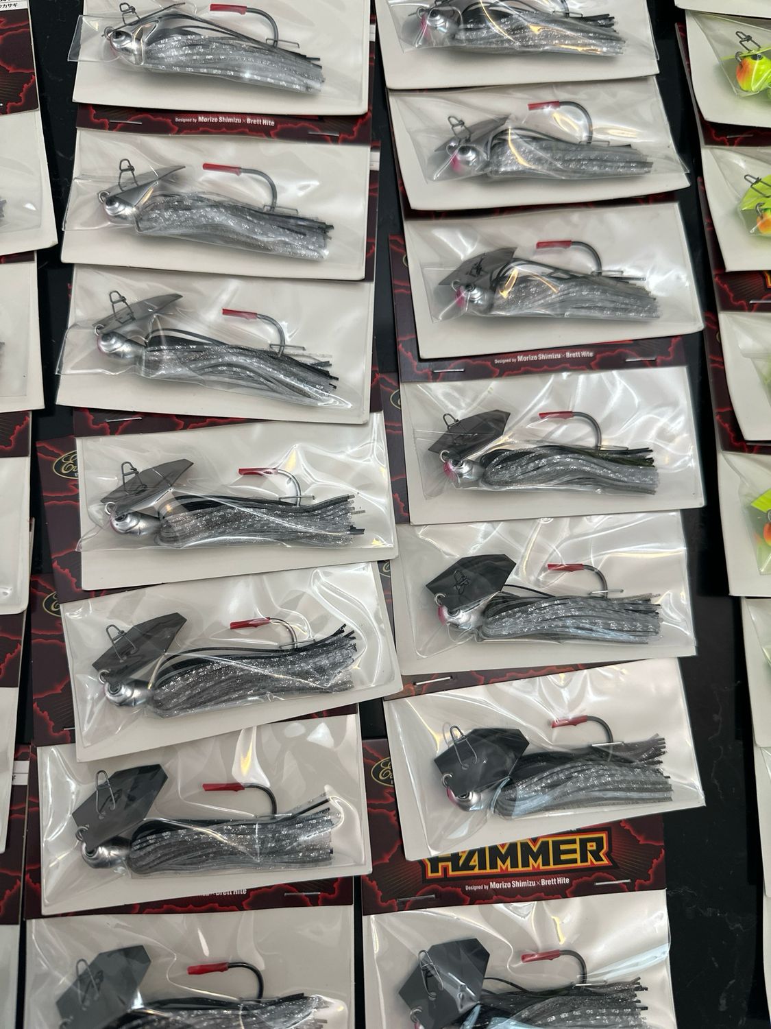 Evergreen Jackhammer Jack Hammer 3/8oz #CG02 Blackback Shiner, Custom Bladed Jig