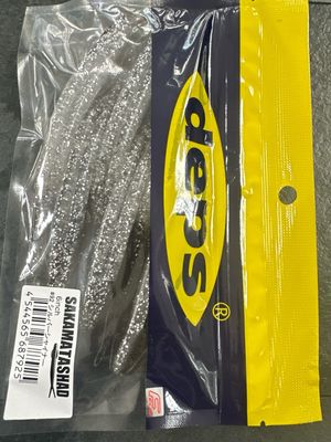 Deps Sakamata Shad 6inch #92 Silver Shiner 6baits/pack