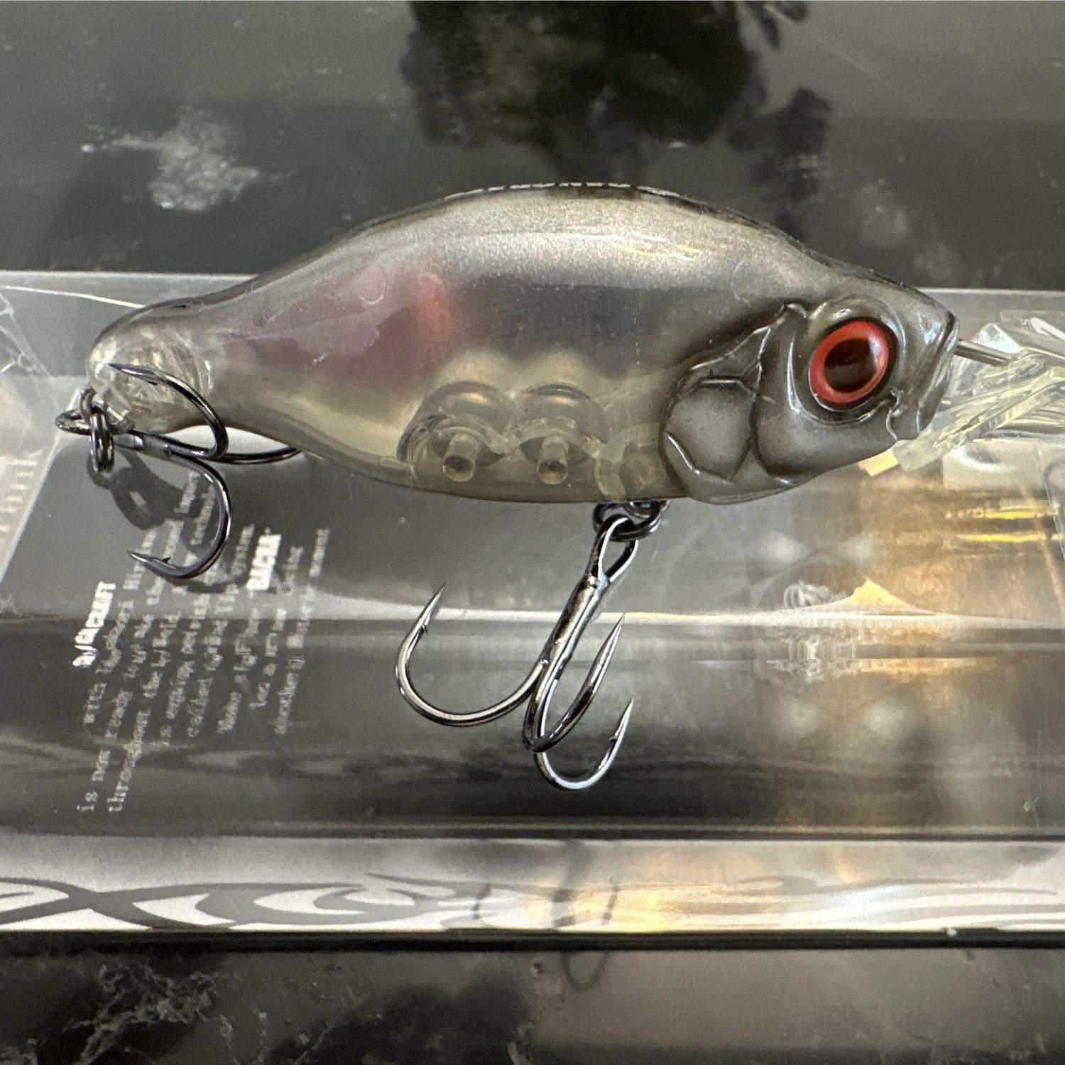 Gan Craft Bacra 150 (1.5meter) RARE JDM Crankbait, Deadfish 2.4” 1/2oz NIB
