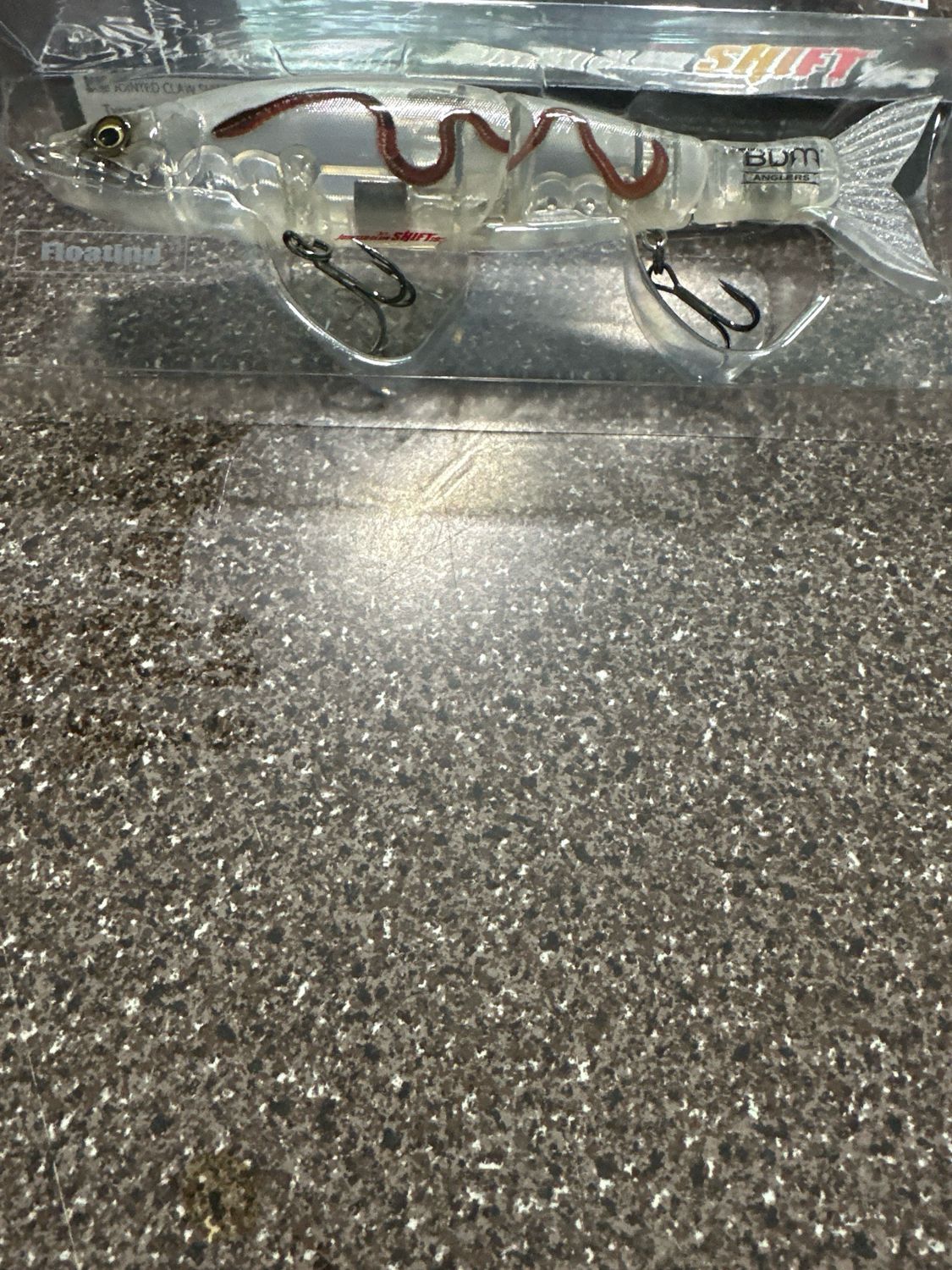 Gan Craft Jointed Claw Shift 183 RARE Color BDM-01 BDM Anglers. Exact Bait In Pics. New In Package.