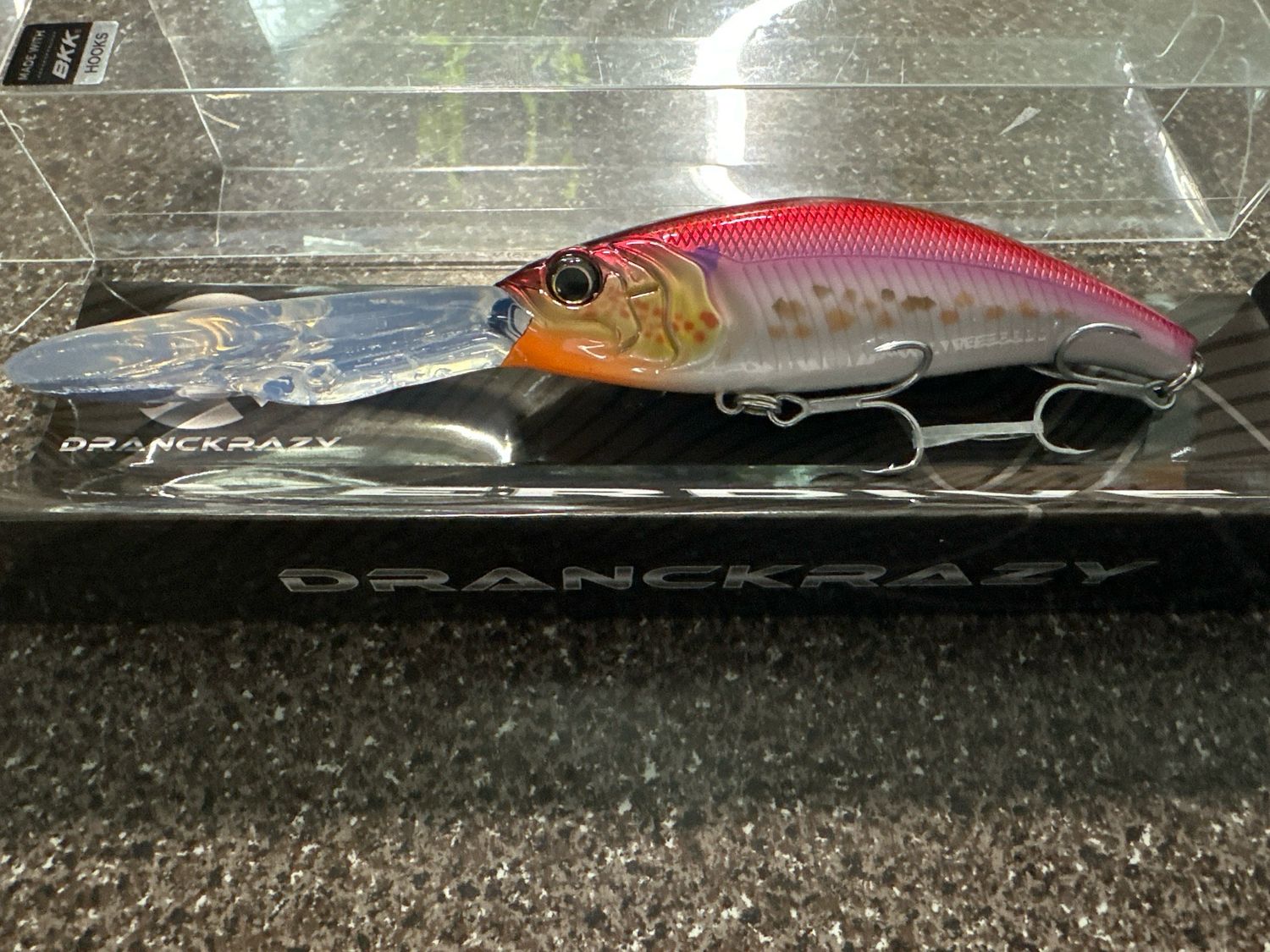 Drackrazy Verdive 120 VERY DEEP 7 Meters++ 23-25’. #04 Berry Shad. Exact Bait In Pics.