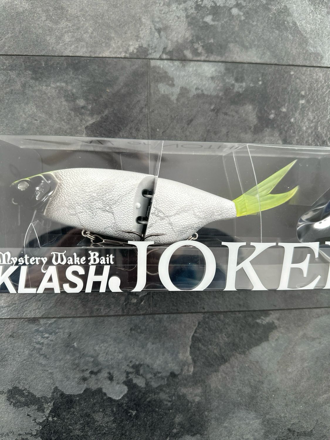 Klash Joker 8.2” 3oz Class RARE Color Hakuginkaku. Package Damaged. New In Package.