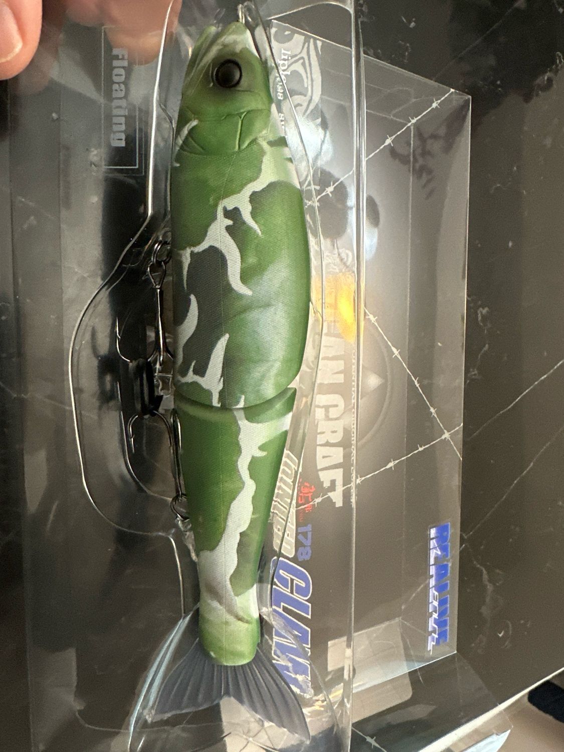 Gan Craft Jointed Claw 178 Realive RARE Obsessed Agave Gan-19. Approx 7” 2oz Class. NIP