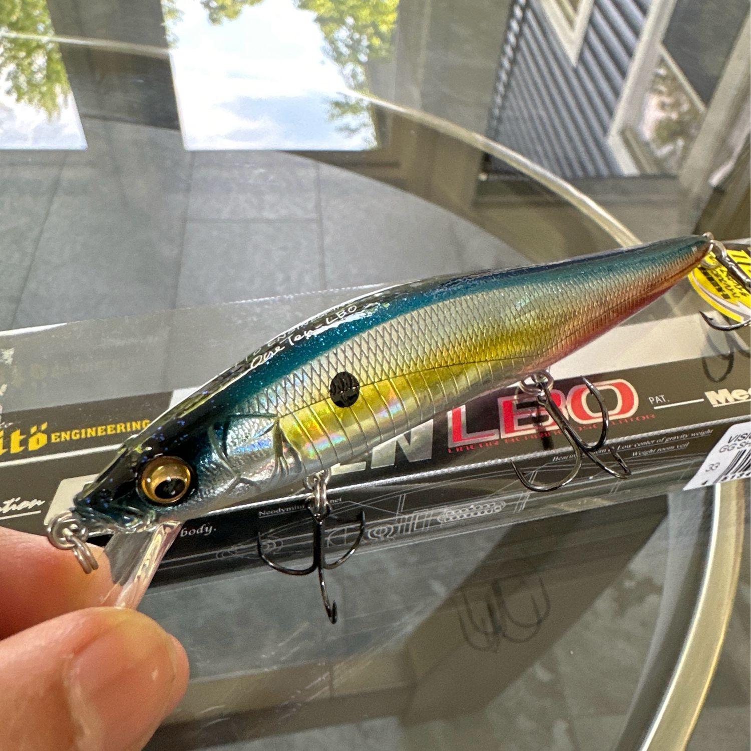 Megabass Vision Oneten LBO GG Shiny Blue 115mm 1/2oz Floating Type