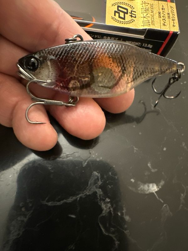 Jackall TN60 Lipless Crankbait RARE 20th Anniversary Edition Mamo Shrimp. Approx 1/2oz (13.8g), 60mm. Exact Bait In Pics. NIP