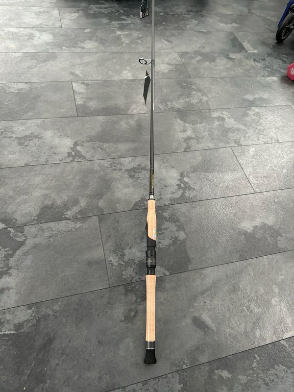 VERY RARE Megabass Destroyer F2.1/2-710XS 7’10” Spinning Rod. Detachable Butt. Brand New With Tags. 1/16-1/2oz Lure Rating, 4-12lb Line Rating. NWTs.