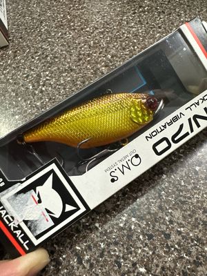 Jackall TN 70 Regular Vibration Lure Double Clutch Gold Black (6709)