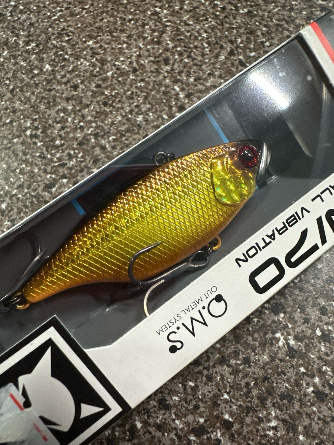 Jackall TN 70 Regular Vibration Lure Double Clutch Gold Black (6709)