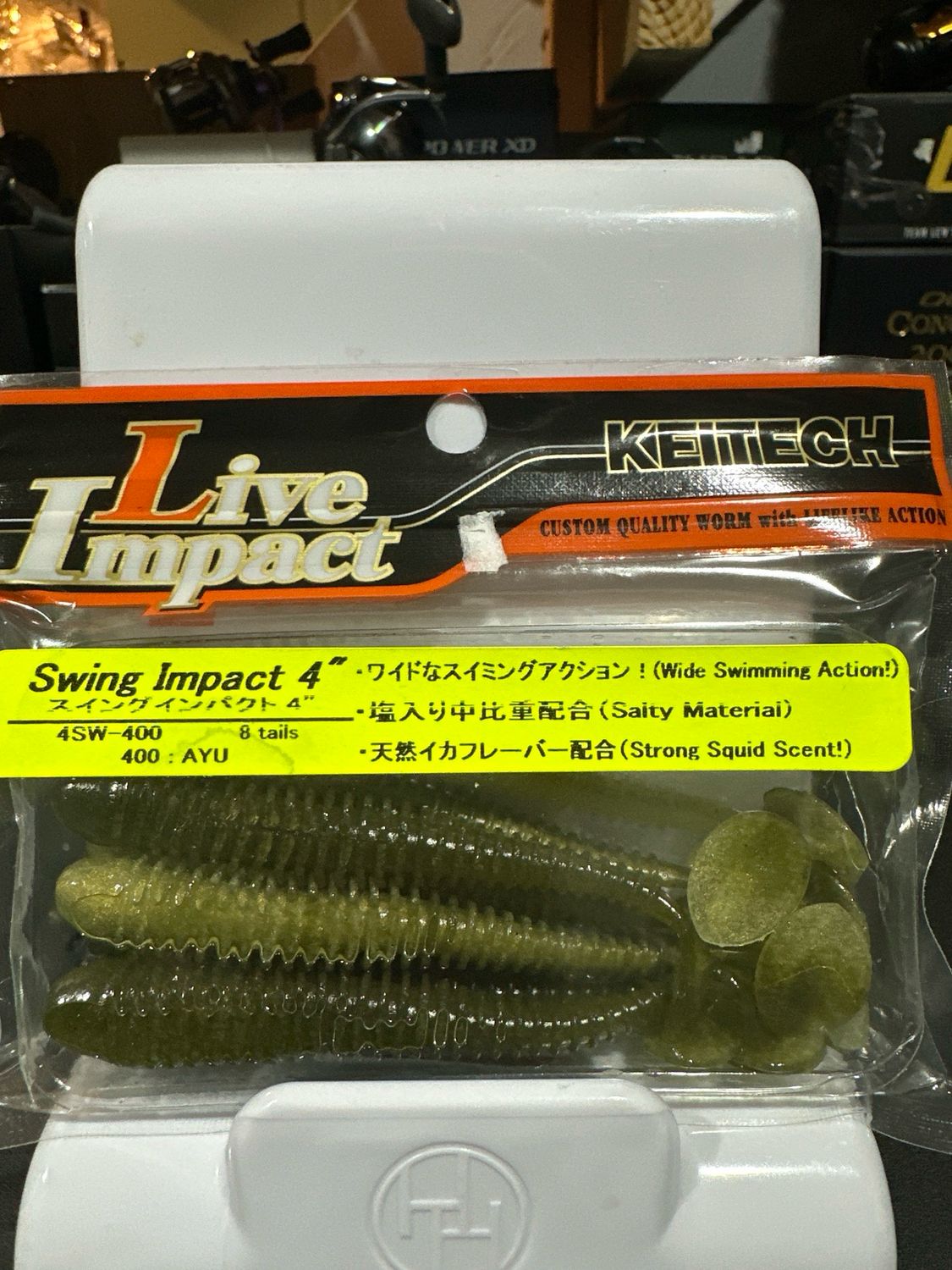 Keitech Swing Impact 4" Ayu 8pk