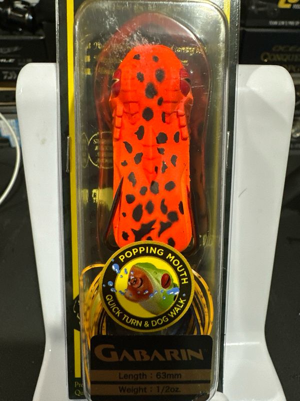 Megabass Gabarin Topwater Frog #06 Ichigo Yadoku