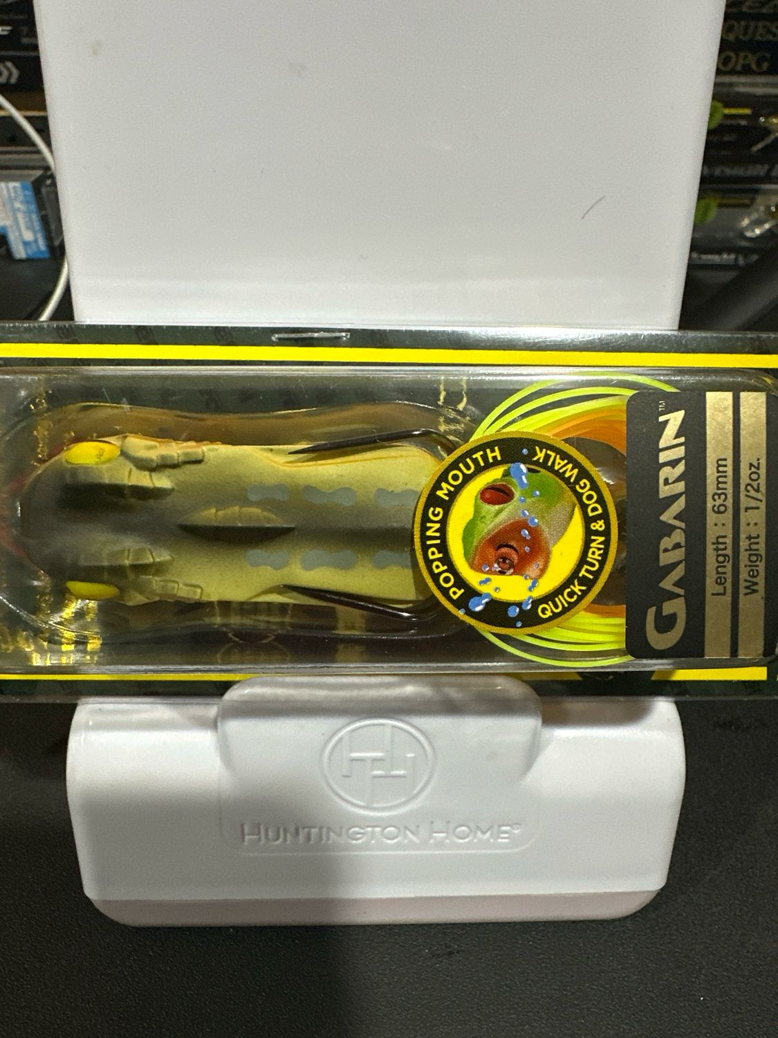 Megabass Gabarin Topwater Frog #01 Tonosama Frog