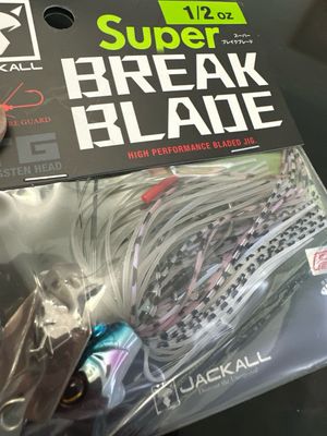 Jackall Super Break 1/2 Oz Bladed Jig Hologram Hasu