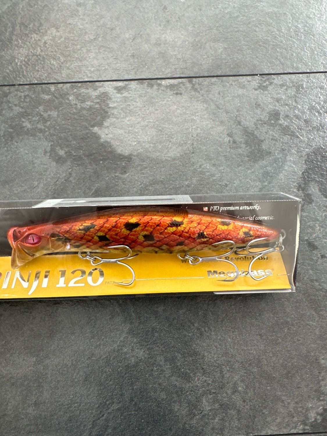 Megabass Kirinji 120 (SP-C) Zimuguri. 120mm 21g (3/4oz) New In Box.
