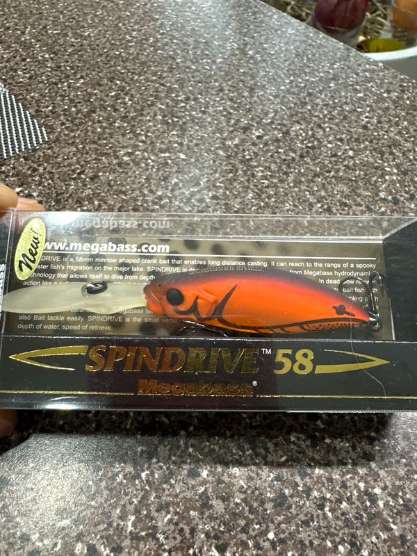 Megabass Spindrive 58 (SlowFloating) #17 Mikkabi Makkachin