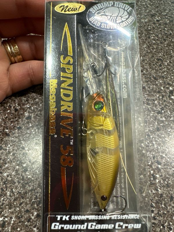 Megabass Spindrive 58 Shrimp Drive #3 Numa Ebi