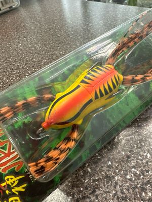 Imakatsu Raijin Jiraiya #S-100 Bug Chart SUPER RARE JDM Topwater Frog (Looks Like Poisonous Spider) New In Package