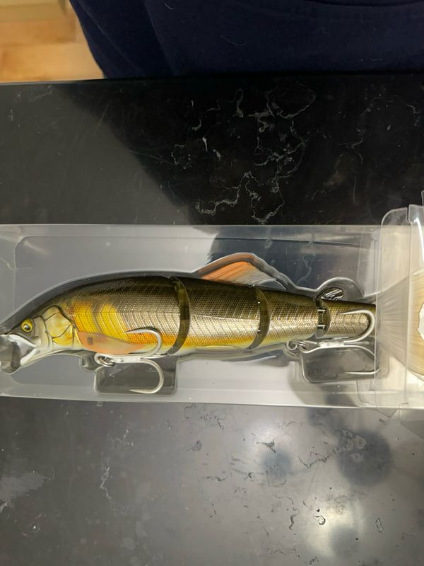 Little Jack Gorgon 188mm (approx 7.5”) 56.8g (2 Oz) Gorgeous and RARE JDM Multi Jointed Bait. Exact Bait In Pics. NIB