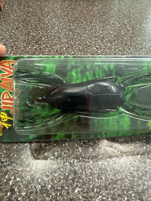 Imakatsu Raijin Jiraiya #S-14 Green Pumpkin Pepper Topwater Frog