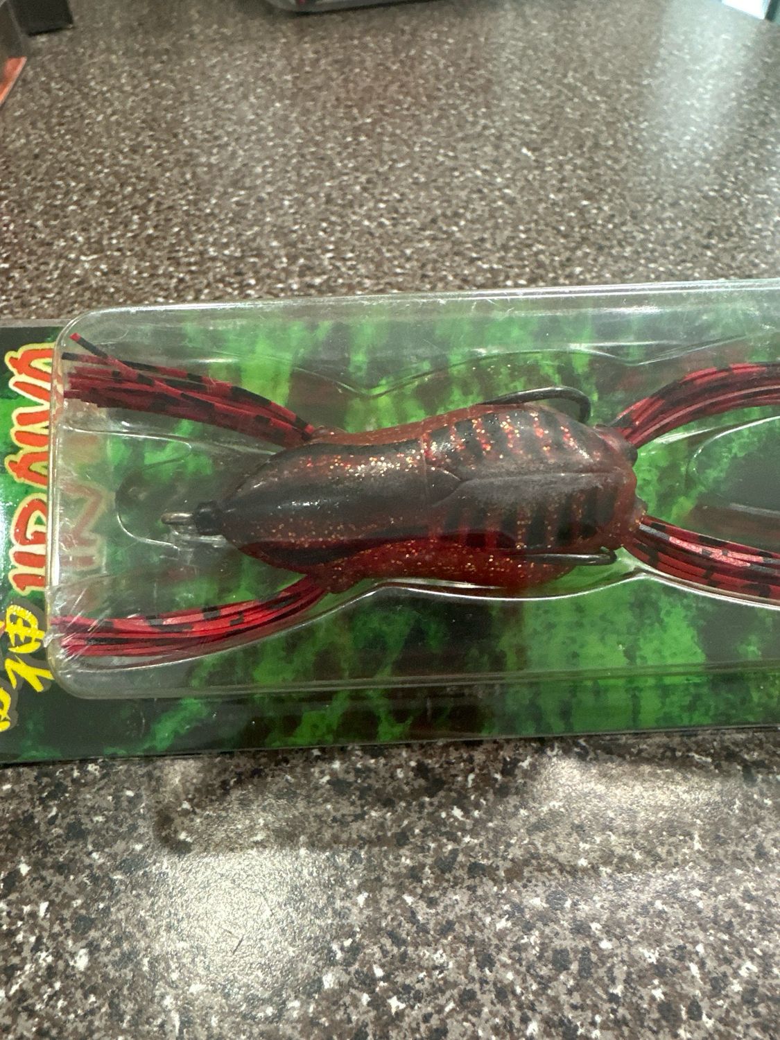 Imakatsu Raijin Jiraiya #S-106 Blood Silver JDM Topwater Frog