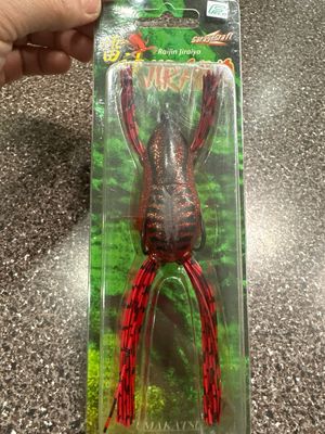 Imakatsu Raijin Jiraiya #S-106 Blood Silver JDM Topwater Frog