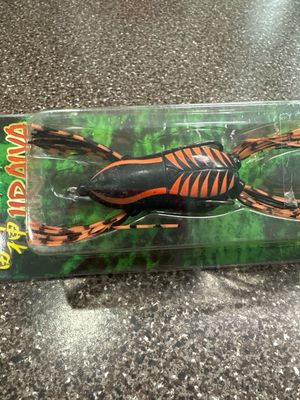 Imakatsu Raijin Jiraiya #S-98 Nightmare Orange JDM Topwater Frog