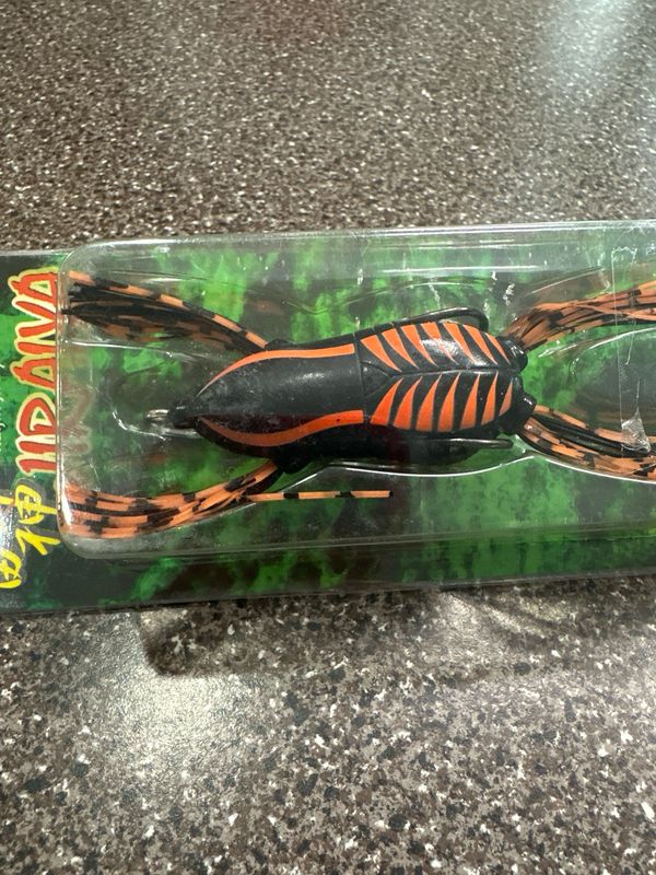 Imakatsu Raijin Jiraiya #S-98 Nightmare Orange JDM Topwater Frog