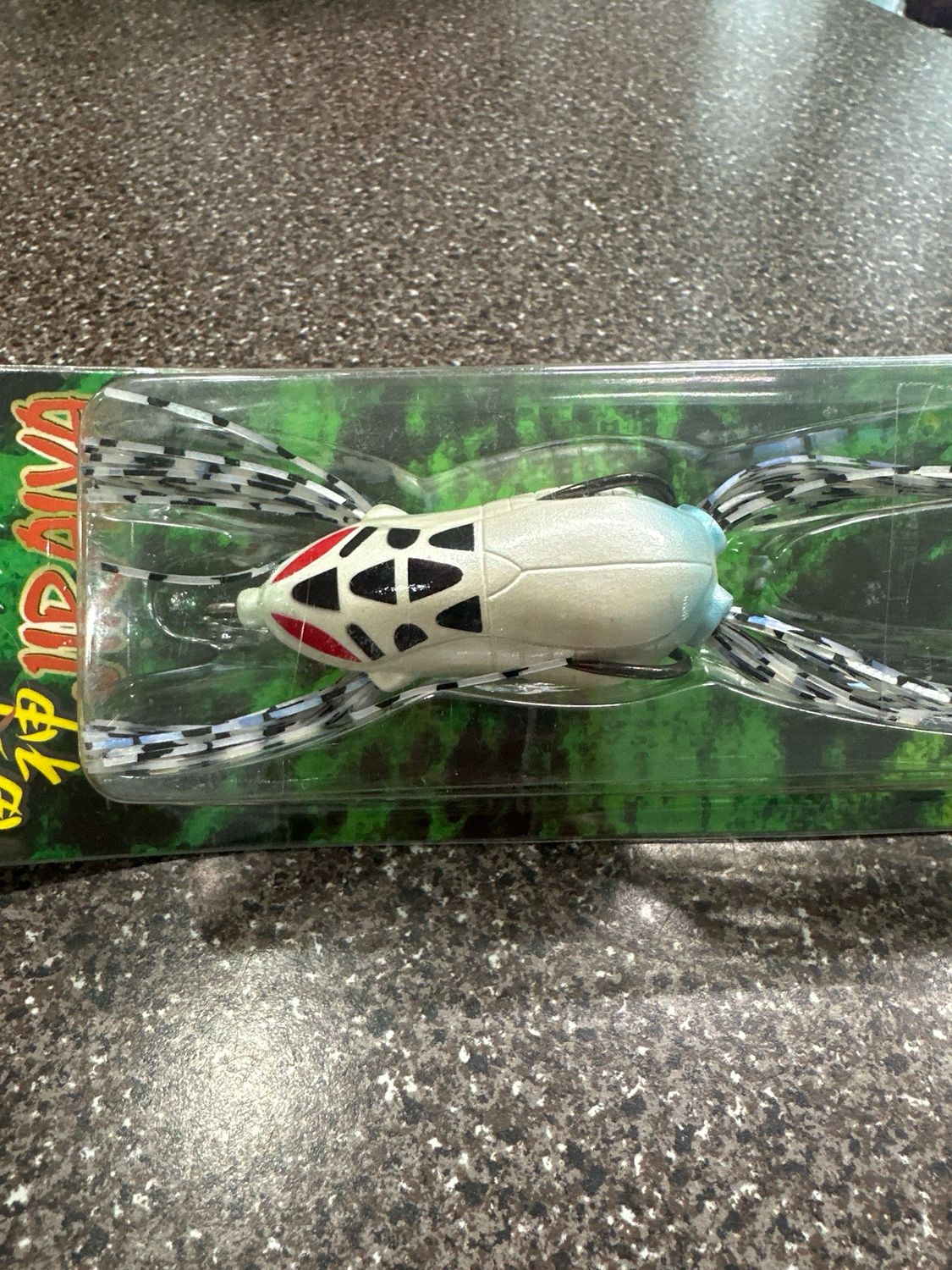 Imakatsu Raijin Jiraiya #S-107 Small Arctiidae JDM Topwater Frog