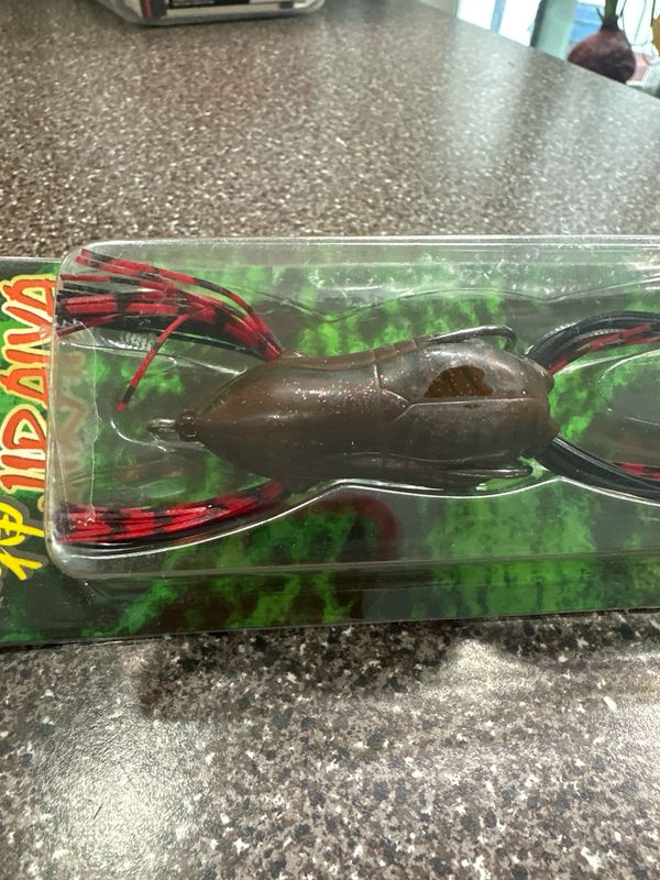 Imakatsu Raijin Jiraiya #S-102 Blood Pepper JDM Topwater Frog