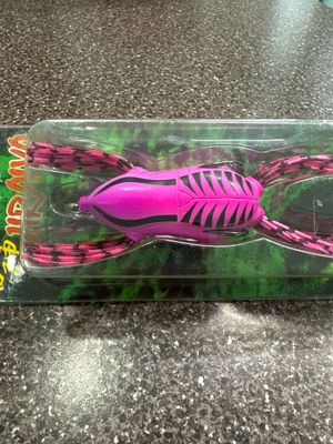 Imakatsu Raijin Jiraiya #S-120 Black Belly Bug JDM Topwater Frog