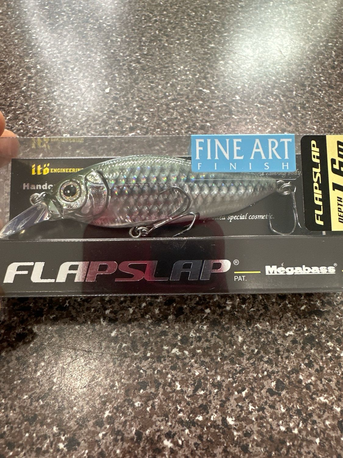 Megabass Flap Slap (SP-C) #15 FA (Fine Art) Hera Max 1.6m