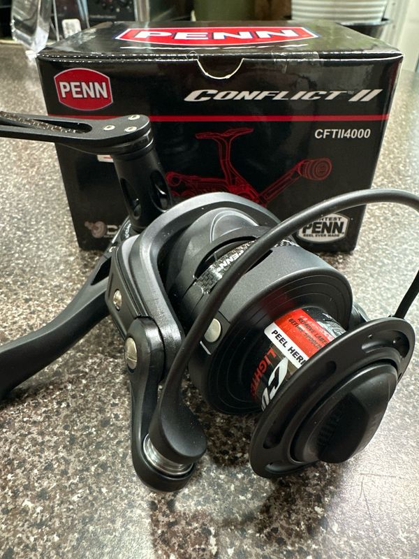 Penn Conflict II CFTII4000 6.2:1 Gear Ratio Spinning Reel