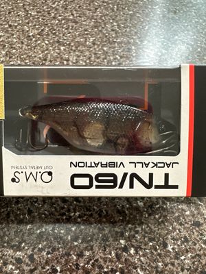 Jackall TN60 Disc Knocker Lipless Crankbait RARE 20th Anniversary Edition Mamo Shrimp. Approx 1/2oz (13.8g), 60mm. Exact Bait In Pics. NIP