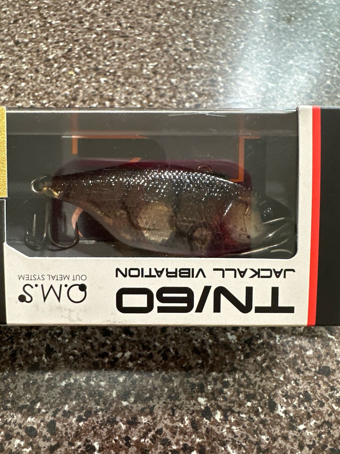 Jackall TN60 Disc Knocker Lipless Crankbait RARE 20th Anniversary Edition Mamo Shrimp. Approx 1/2oz (13.8g), 60mm. Exact Bait In Pics. NIP