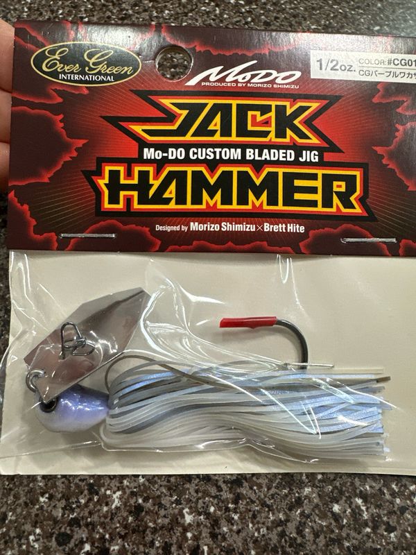 Evergreen Jack Hammer JDM Limited Color 1/2oz #CG01 CG Purple Smelt