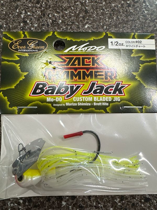 Ever Green Jack Hammer Baby Jack #02 White Chart 1/2oz