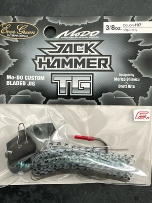 Ever Green Jack Hammer TG 3/8oz #07 Bluegill NIP