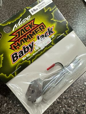 Ever Green Jack Hammer Baby Jack #43 Clear Water Shad 3/8oz