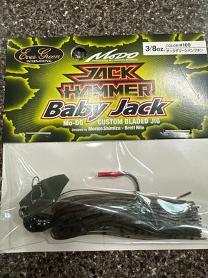 Ever Green Jack Hammer Baby Jack #100 Dark Green Pumpkin 3/8oz