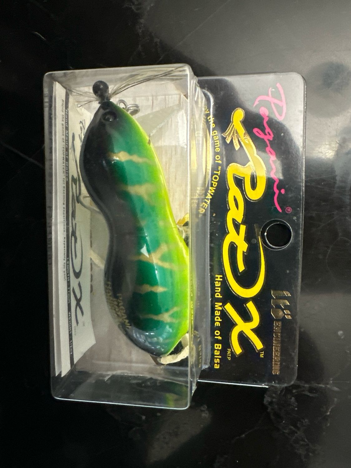 Megabass RatX Hot Tiger. Rare/hard To Find Hand Made Balsa