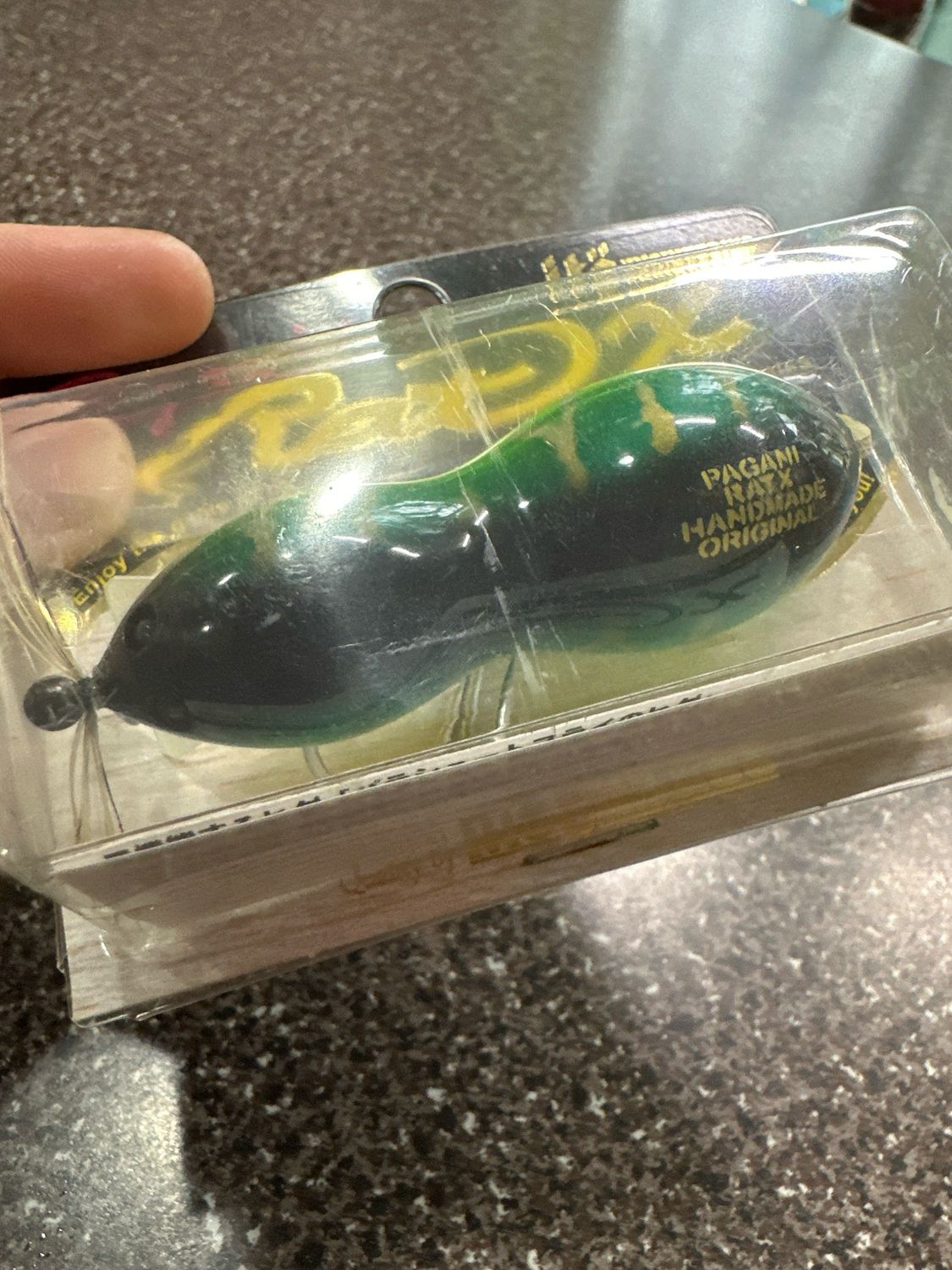 Megabass RatX Hot Tiger. Rare/hard To Find Hand Made Balsa