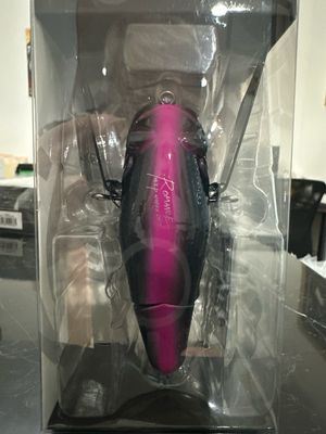 OSP Romance JDM Jointed Topwater Crawler. Exact Bait In Pics. PB36B Pink Back Black Tail Glow. 3-3/5” 1-3/8oz (92mm 38g). NIP