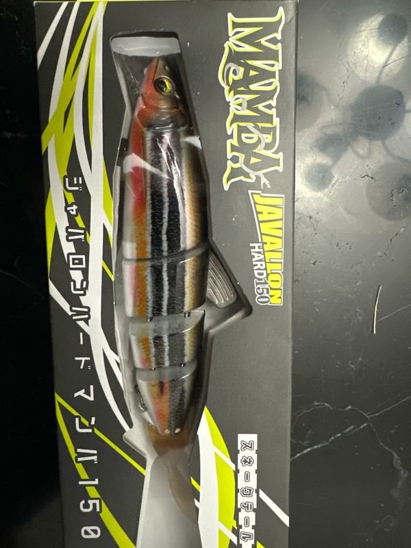Imakatsu Javallon Hard 150F Mamba. #913 3D Realism Ugui. 215mm With Javallon Tail, 245mm With Snake Tail. 2.1oz. Floating Version. NIP